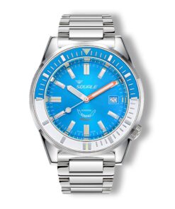 Squale 60 Atmos Matic Light Blue Bracelet MATICXSE.SQ22L