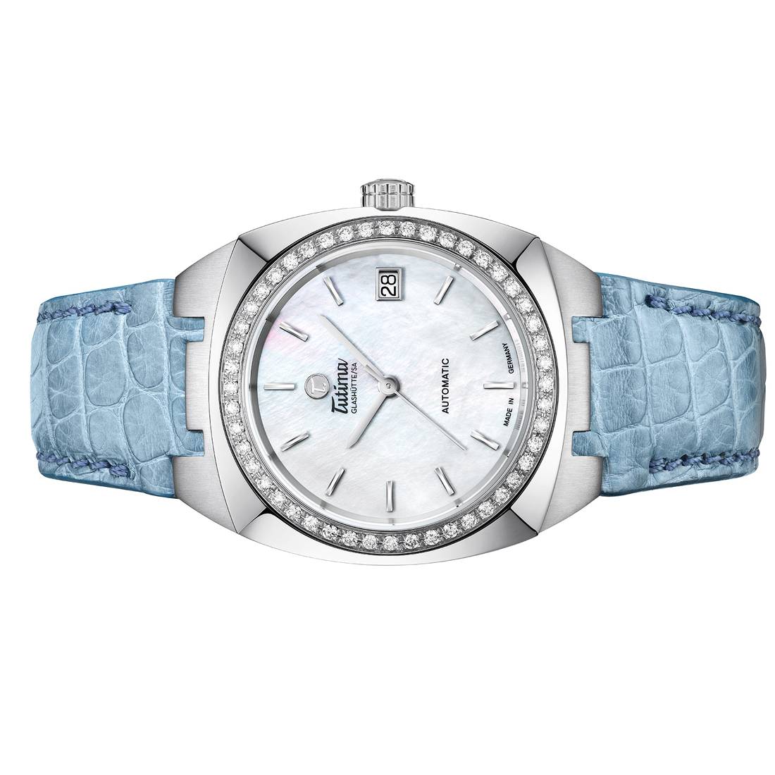 Tutima-Glashütte Saxon One Lady Diamonds Automatic 6701-02 - Image 2