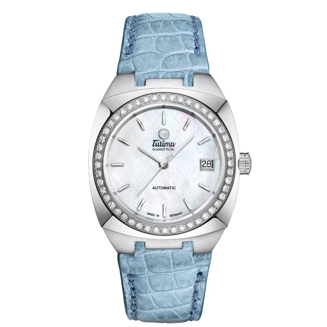 Tutima-Glashütte Saxon One Lady Diamonds Automatic 6701-02
