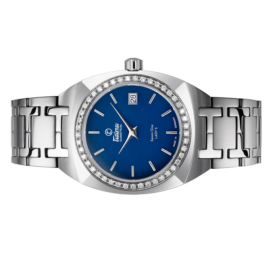 Tutima-Glashütte Saxon One Lady S Diamonds 6703-03 - Image 2