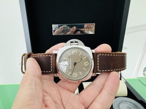 PAM 00663 Luminor 1950 3 Days 47mm Brown - Image 7