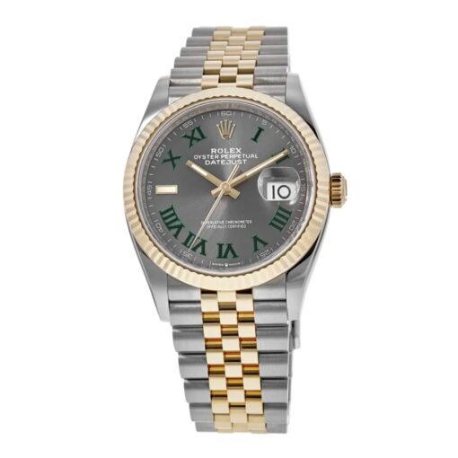 Rolex Datejust M126233 36mm Yellow Gold Wimbledon