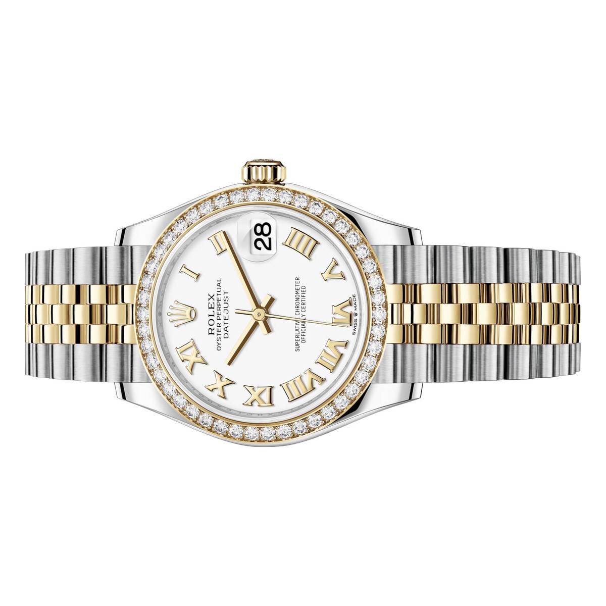 Rolex Datejust M278383RBR 31mm Yellow Gold - Image 2