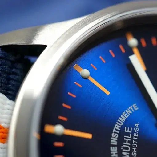 Mühle Glashütte Panova Blue Nato Strap M1-40-72-NB-I. - Image 3