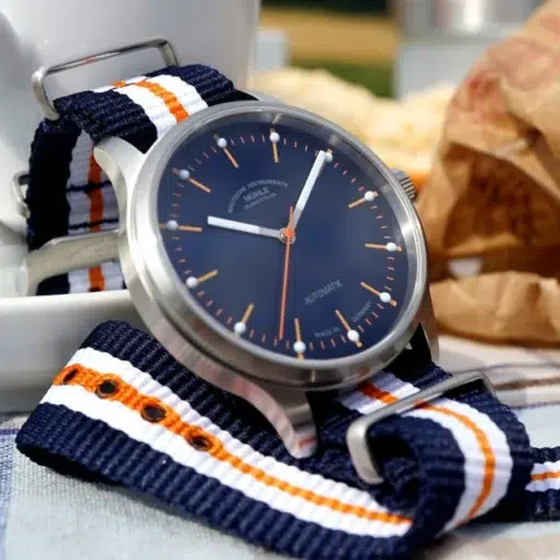 Mühle Glashütte Panova Blue Nato Strap M1-40-72-NB-I. - Image 4