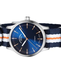 Alternative view of Mühle Glashütte Panova Blue Nato Strap M1-40-72-NB-I.