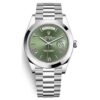 Rolex Day-Date 40 Platinum Green Dial M228206