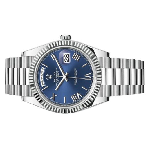 Rolex Day-Date 40 Platinum Blue Dial M228236 - Image 2