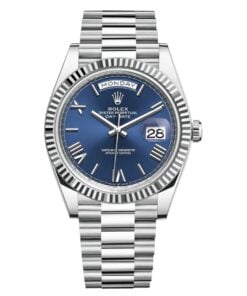 Rolex Day-Date 40 Platinum Blue Dial M228236