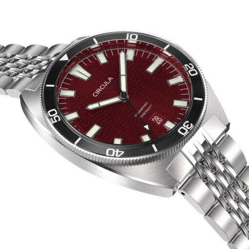 Circula AquaSport II Red Bracelet - Image 3