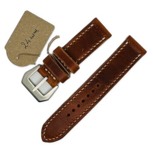 Horween Derby English Tau - Χειροποίητο λουράκι για Panerai