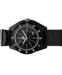 Alternative view of Marathon USMC Black Pilot's Navigator - 41mm - Nato