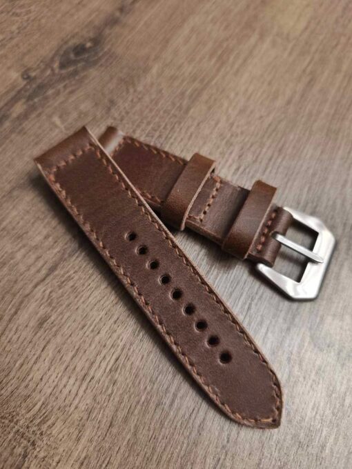 Walpier Buttero Leather - Χειροποίητο λουράκι για Panerai - Image 4