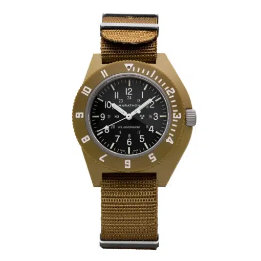 Marathon Desert Tan Pilot’s Navigator - 41mm - US Gov - Nato