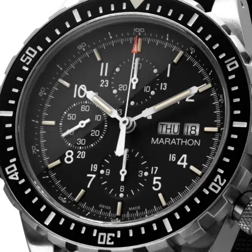 Marathon Jumbo Diver/Pilot's Automatic Chronograph (CSAR) - 46mm - Image 3