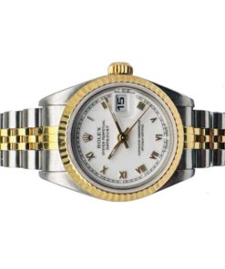 Alternative Ansicht der Rolex Lady Datejust 69173 aus Gold und Stahl  – 69173